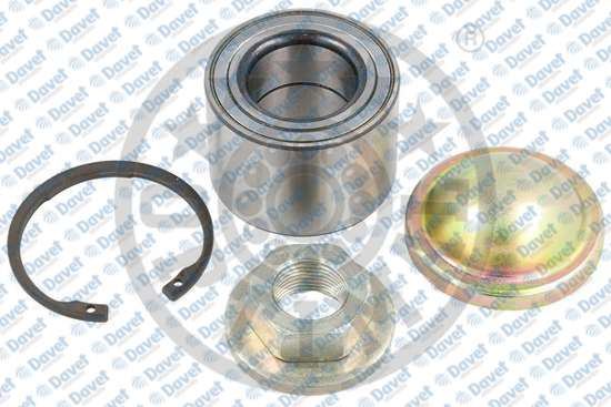 OPTIMAL 302057 Arka Teker Rulmani [Kit] Focus Fiesta V Fusion 1.4tdci 1.6tdci 1.8tdci 98-04 Mazda Ii 1.25 1.4cd 1.6 03>